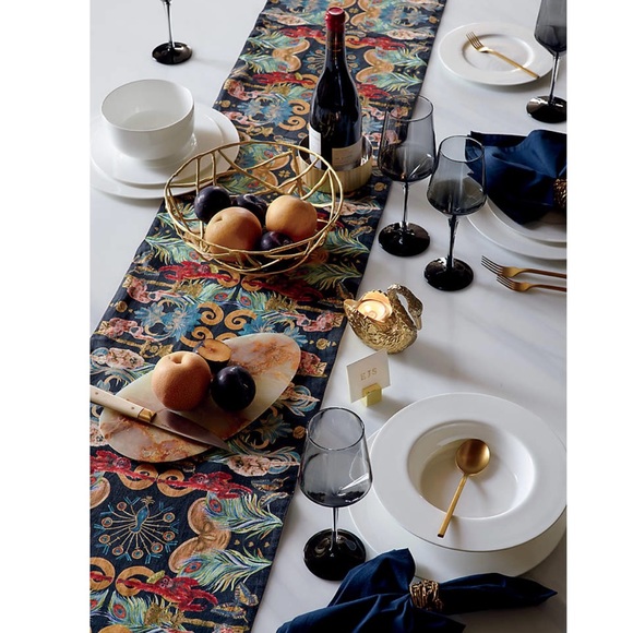 Cb2 brushed gold placed card holders set of 4 - Picture 3 of 11